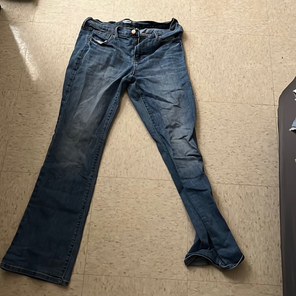old navy boot cut jeans only worn once